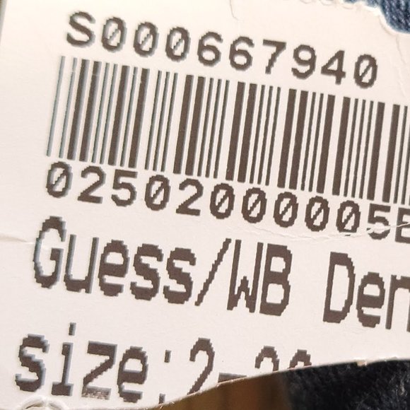 Guess Brittney Skinny Jeans Size 2 Waist 26 - Picture 16 of 16